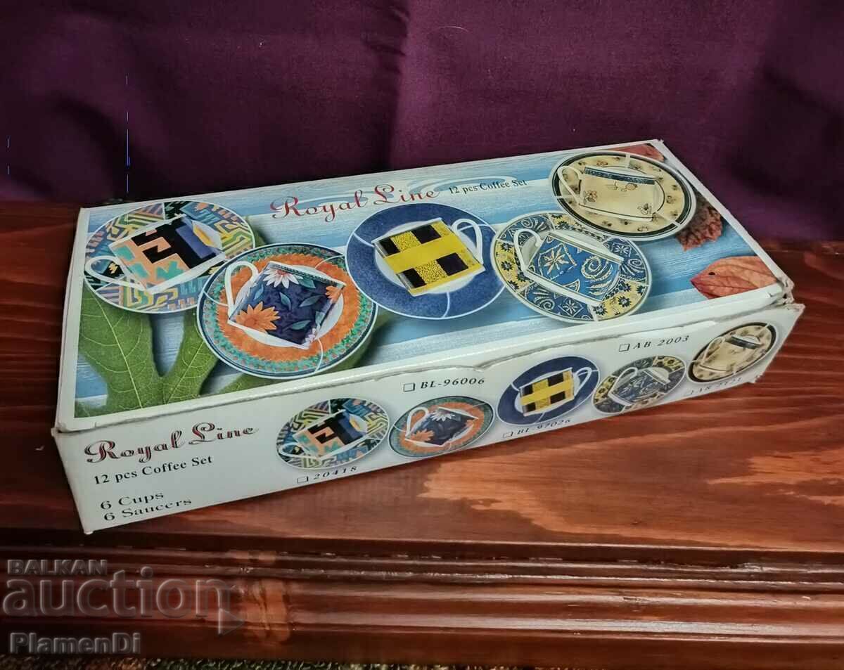 Аукцион Стар порцеланов сервиз за кафе