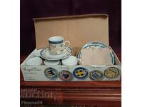 Old porcelain coffee set