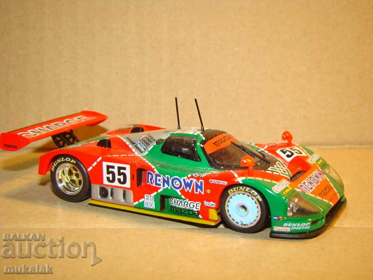 Auction IXO 1:43 MAZDA 787B RALLY MODEL CAR TOY LE MANS Auction IXO 1:43 MAZDA 787B RALLY MODEL CAR TOY LE MANS