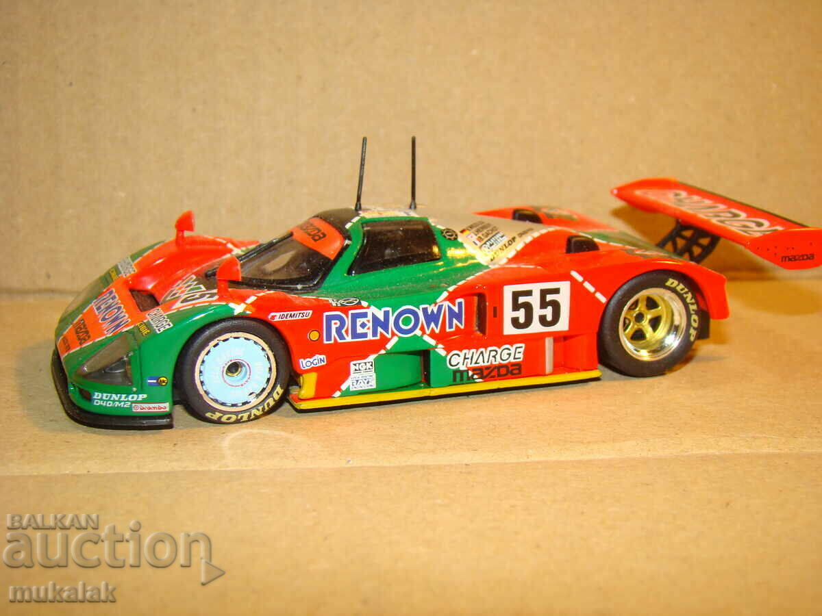 IXO 1:43 MAZDA 787B MAȘINĂ DE RALLY JUCĂRIE LE MANS