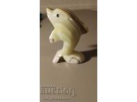 Figura de delfin din onix natural