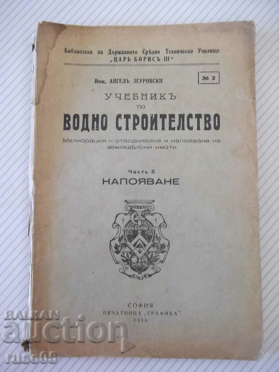 Cartea „Manual de construcție a apei – Angel Zgurovski” – 108 pagini