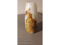 New vase made of natural stone - onyx