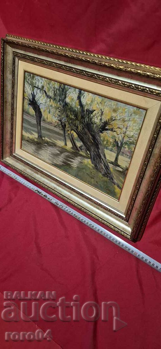 Delivery of SOTIR KLINKOV ( 1878 - 1967 ) LANDSCAPE Delivery of SOTIR KLINKOV ( 1878 - 1967 ) LANDSCAPE