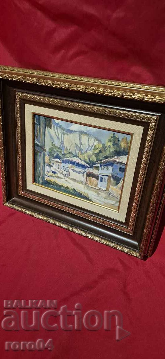 SOTIR KLINKOV ( 1878 - 1967 ) LANDSCAPE FROM TETEVEN with price 3500.00 BGN | € 1789.52 SOTIR KLINKOV ( 1878 - 1967 ) LANDSCAPE FROM TETEVEN with price 3500.00 BGN | € 1789.52