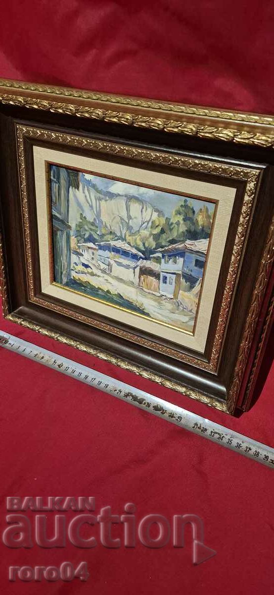 Delivery of SOTIR KLINKOV ( 1878 - 1967 ) LANDSCAPE FROM TETEVEN Delivery of SOTIR KLINKOV ( 1878 - 1967 ) LANDSCAPE FROM TETEVEN