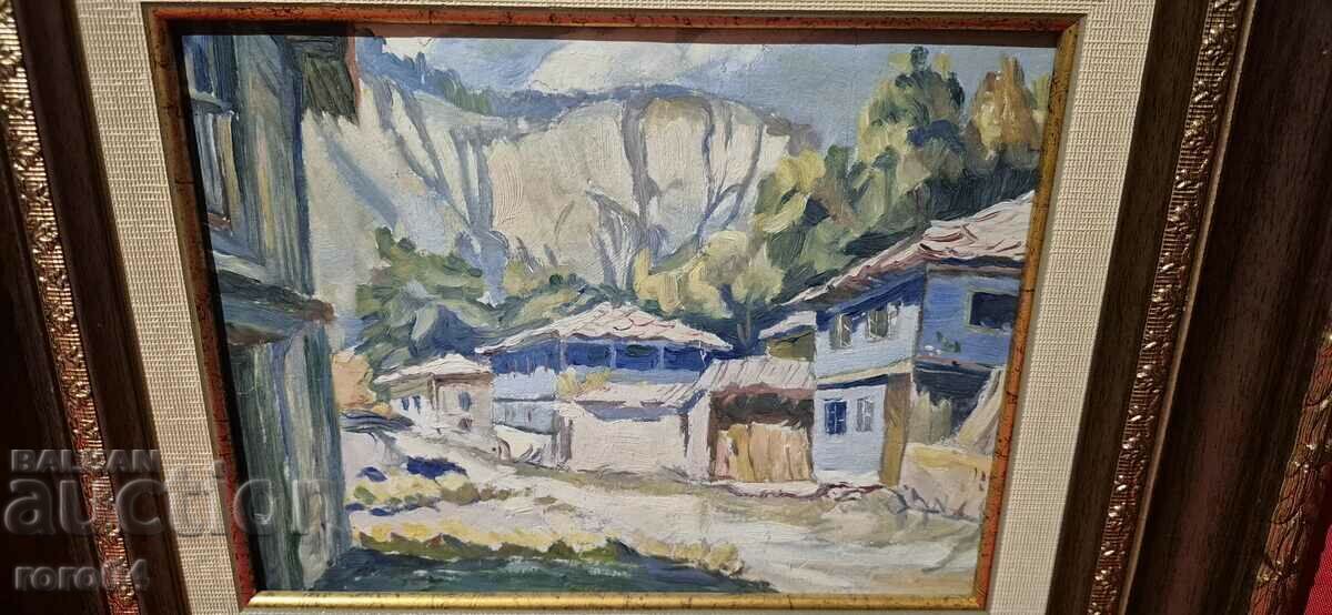 СОТИР КЛИНКОВ ( 1878 - 1967 ) ПЕЙЗАЖ ОТ ТЕТЕВЕН - 6