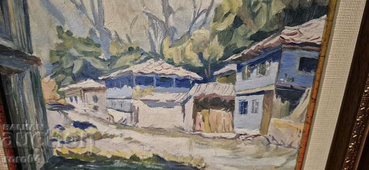 SOTIR KLINKOV ( 1878 - 1967 ) LANDSCAPE FROM TETEVEN - 7 SOTIR KLINKOV ( 1878 - 1967 ) LANDSCAPE FROM TETEVEN - 7