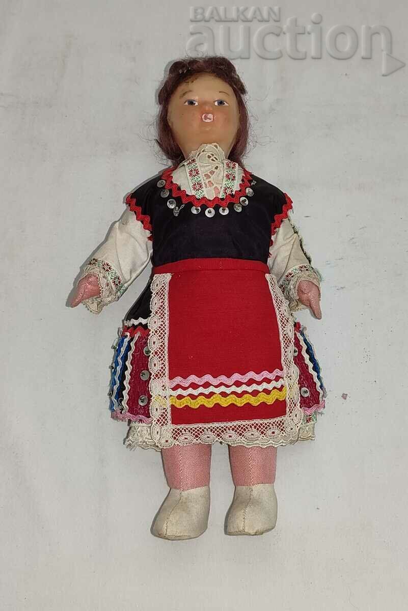 OLD DOLL IN COSTUME FROM STAROSAZAGORSKO - 7 OLD DOLL IN COSTUME FROM STAROSAZAGORSKO - 7
