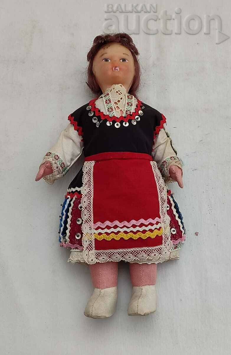 OLD DOLL IN COSTUME FROM STAROSAZAGORSKO OLD DOLL IN COSTUME FROM STAROSAZAGORSKO