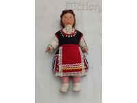 OLD DOLL IN COSTUME FROM STAROSAZAGORSKO