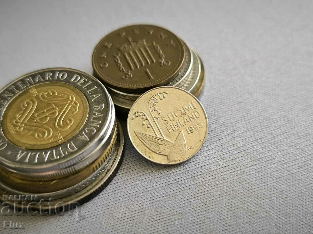 Монета - Финландия - 10 пения | 1993г. с цена 1.25 лв. | € 0.64 Монета - Финландия - 10 пения | 1993г. с цена 1.25 лв. | € 0.64