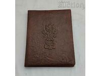 LEATHER NOTEBOOK FOLDER