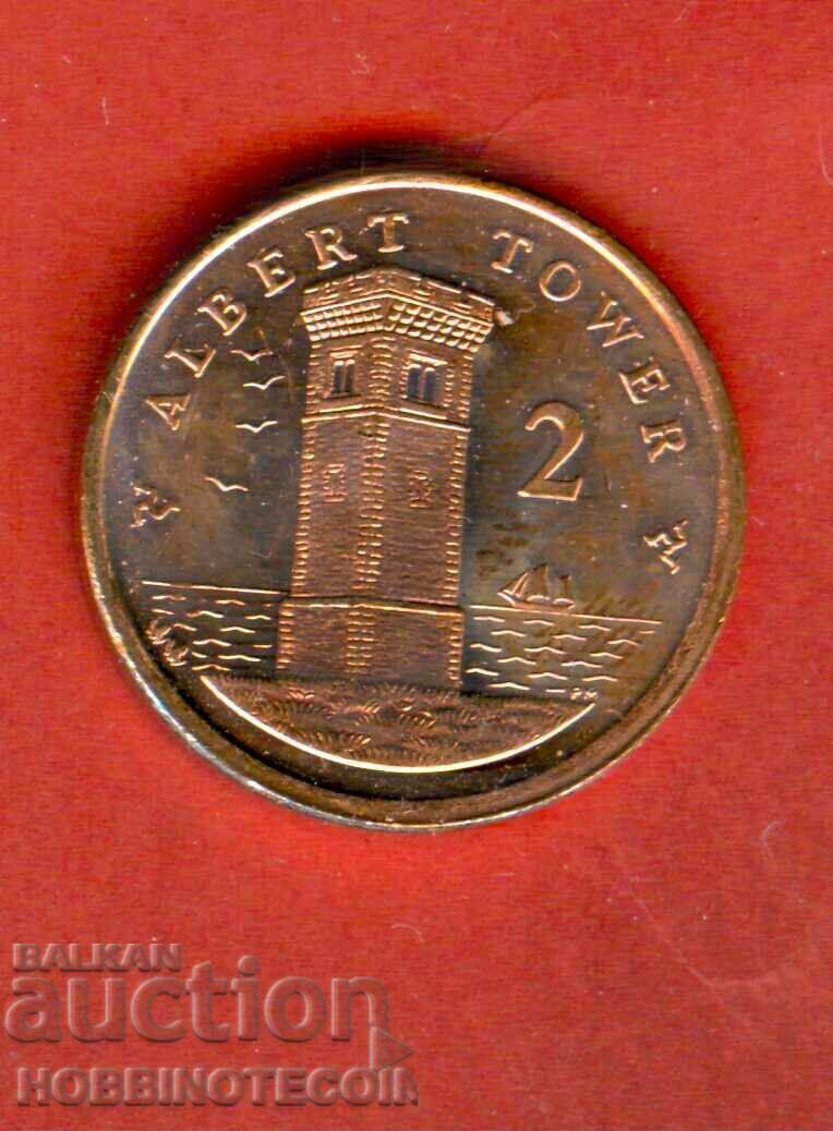 ISLE OF MAN ISLE OF MAN 2 Penny τεύχος 2007 NEW UNC