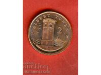 ISLE OF MAN ISLE OF MAN 2 Penny τεύχος 2007 NEW UNC