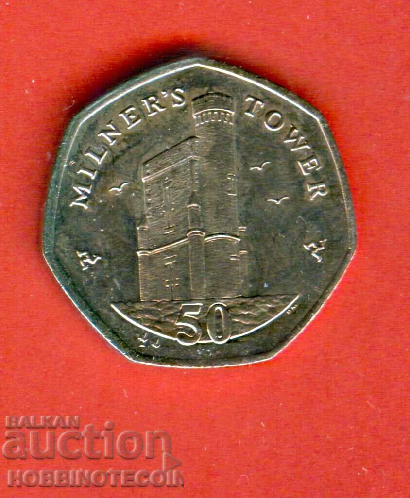 ISLE OF MAN ISLE OF MAN 50 Penny τεύχος 2007 NEW UNC