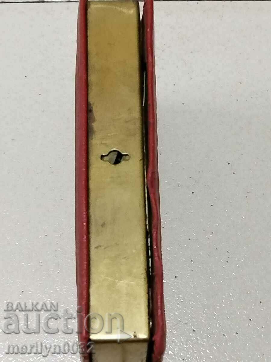 Παράδοση Παλιό μυστικό βιβλίο μετρητών κουμπαράς χρηματοκιβώτιο Βασίλειο της Βουλγαρίας Παράδοση Παλιό μυστικό βιβλίο μετρητών κουμπαράς χρηματοκιβώτιο Βασίλειο της Βουλγαρίας