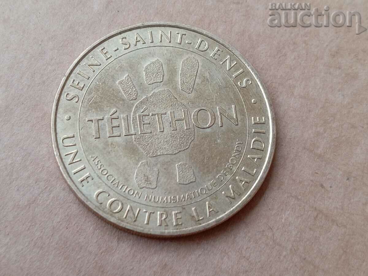 Delivery of token French mint medal Paris edition 5000 pieces Delivery of token French mint medal Paris edition 5000 pieces