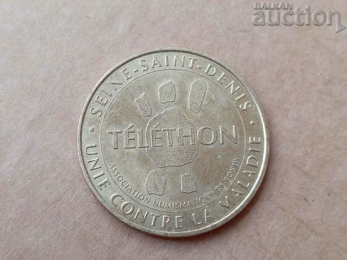 token French mint medal Paris edition 5000 pieces - 6 token French mint medal Paris edition 5000 pieces - 6