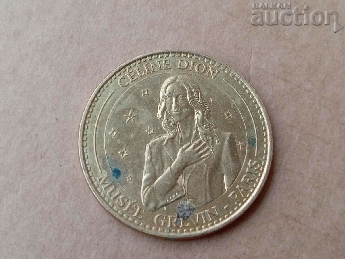 жетон френски монетен двор медал Париж 2015 CELINE DION с цена 21.00 лв. | € 10.74 жетон френски монетен двор медал Париж 2015 CELINE DION с цена 21.00 лв. | € 10.74