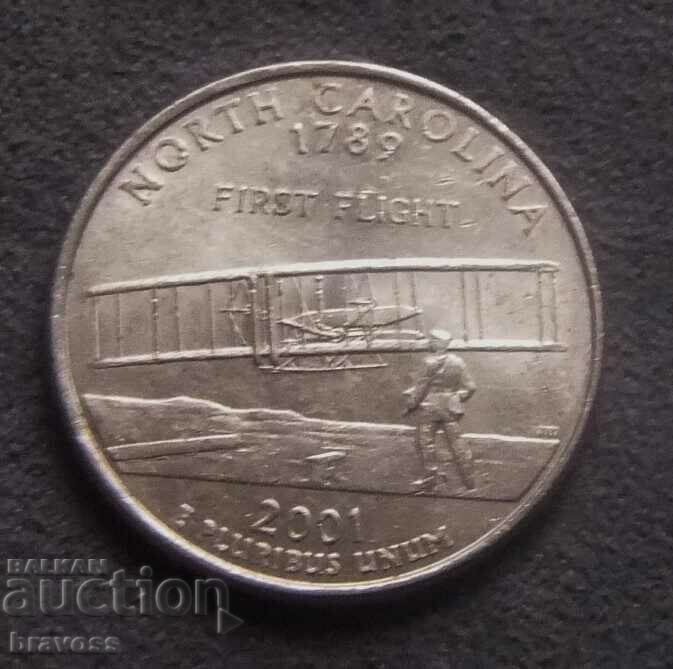 USA - 25 CENTS - 2001