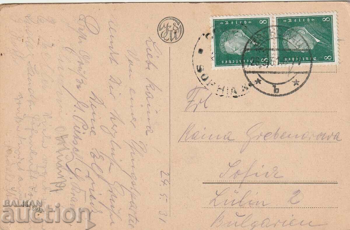 Germania - 1931 PK - Fotografie - călătorit cu preț 1.00 BGN | € 0.51 Germania - 1931 PK - Fotografie - călătorit cu preț 1.00 BGN | € 0.51