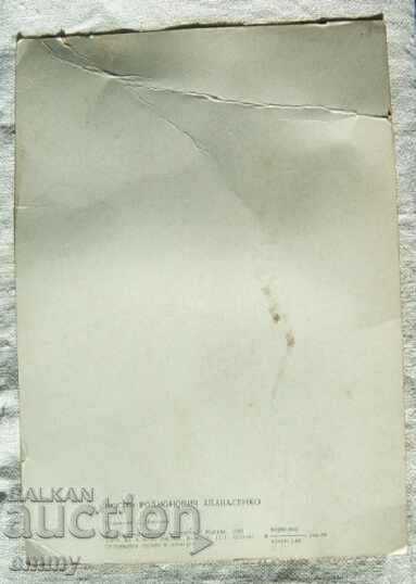 Photo card - army general Iosif R. Apanasenko, USSR with price 3.00 BGN | € 1.53