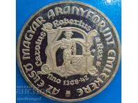 Ungaria 1978 20 florini BP - Budapesta 28.28g PROOF UNC