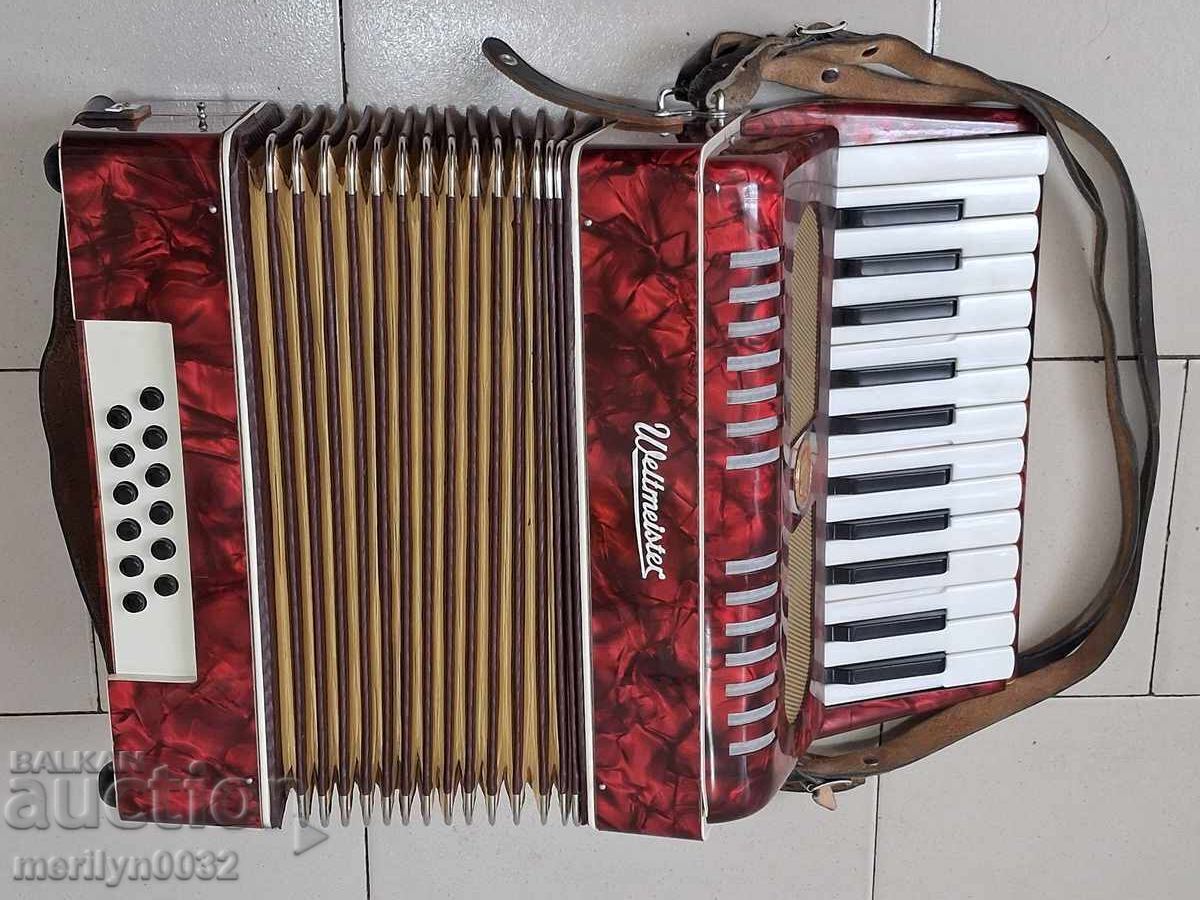 Old German accordion with case musical instrument - 5 Old German accordion with case musical instrument - 5