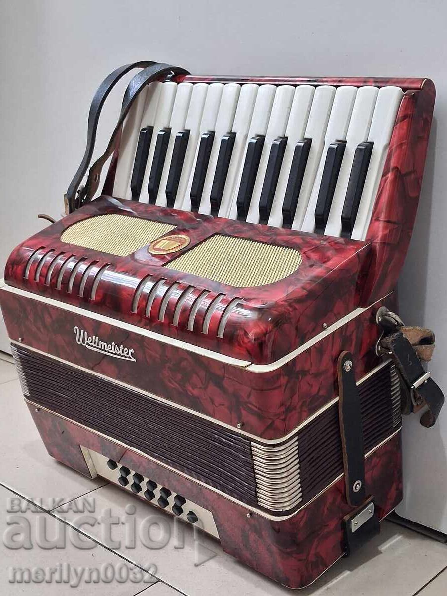 Old German accordion with case musical instrument - 7 Old German accordion with case musical instrument - 7