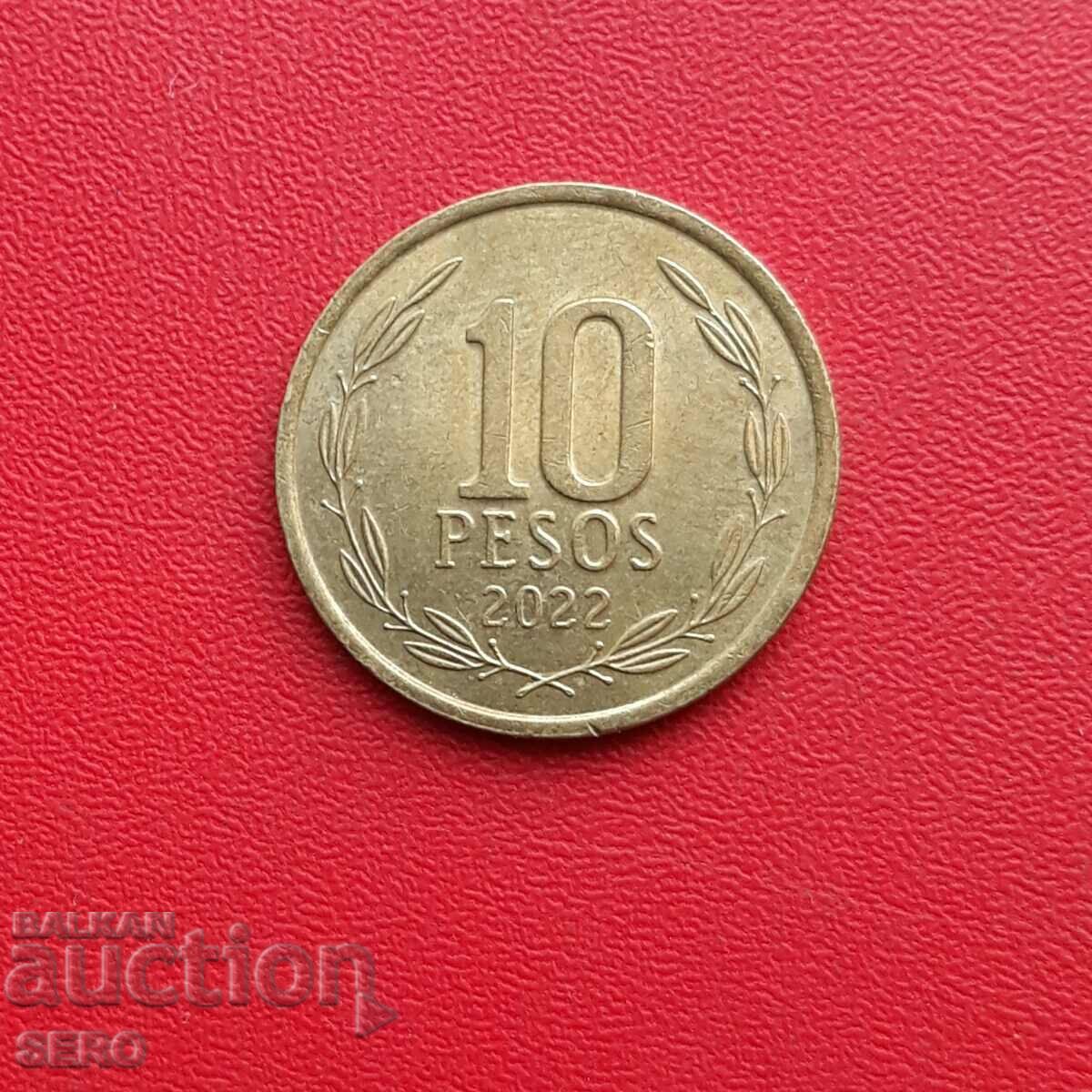 Chile-10 pesos 2022