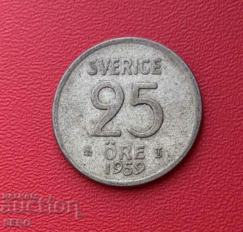 Sweden-25 yore 1959-silver