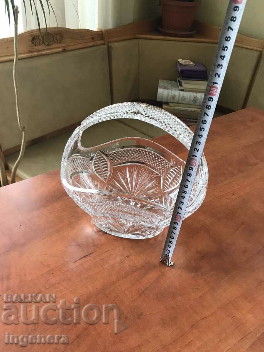 Παράδοση ΚΡΥΣΤΑΛΙΝΟ ΓΥΑΛΙΝΟ ΚΑΛΑΘΙ FRUCTIERA ΑΝΑΓΓΥΛΙΣΜΕΝΗ ΟΜΟΡΦΙΑ ΧΟΝΗΣ ΠΛΕΙΑΣ Παράδοση ΚΡΥΣΤΑΛΙΝΟ ΓΥΑΛΙΝΟ ΚΑΛΑΘΙ FRUCTIERA ΑΝΑΓΓΥΛΙΣΜΕΝΗ ΟΜΟΡΦΙΑ ΧΟΝΗΣ ΠΛΕΙΑΣ