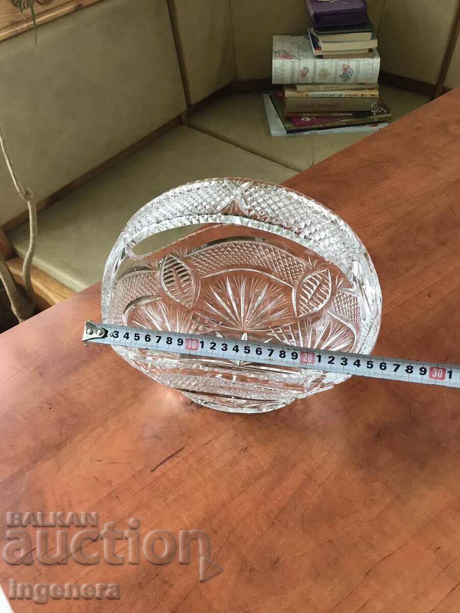 ΚΡΥΣΤΑΛΙΝΟ ΓΥΑΛΙΝΟ ΚΑΛΑΘΙ FRUCTIERA ΑΝΑΓΓΥΛΙΣΜΕΝΗ ΟΜΟΡΦΙΑ ΧΟΝΗΣ ΠΛΕΙΑΣ - 6 ΚΡΥΣΤΑΛΙΝΟ ΓΥΑΛΙΝΟ ΚΑΛΑΘΙ FRUCTIERA ΑΝΑΓΓΥΛΙΣΜΕΝΗ ΟΜΟΡΦΙΑ ΧΟΝΗΣ ΠΛΕΙΑΣ - 6