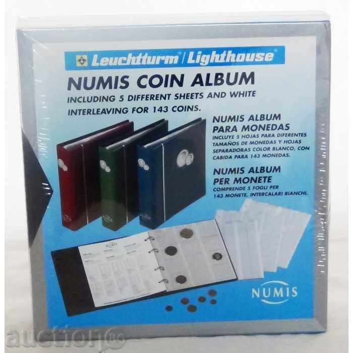 album de monede de lux „NUMIS” pentru 143 de monede cu preț 49.00 BGN | € 25.05