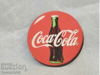 Old coaster for a Coca Cola cup - made of cardboard