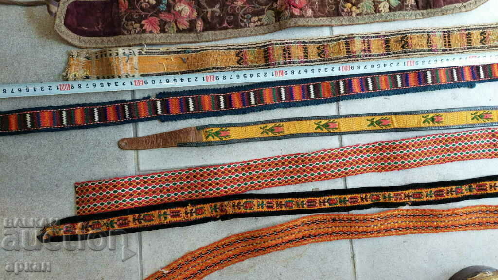 Auction  Revival belts for pafts and costumes == BGN 90 for one piece!