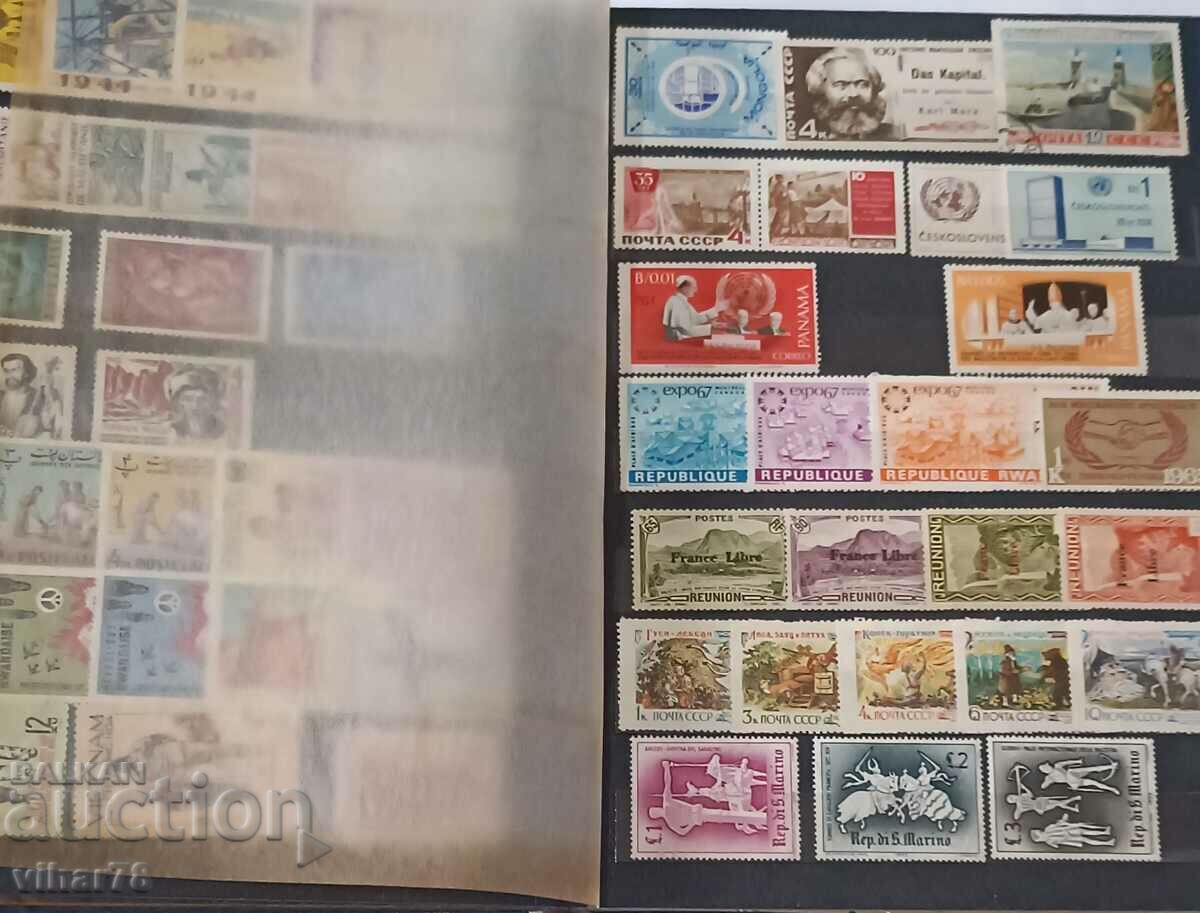 Folder with 356 postage stamps - 5