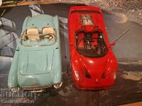 Bburago 1:18 Ferrari F50 + Chevrolet Corvette 1957