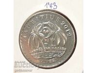 Mauritius 5 Rupees 2012