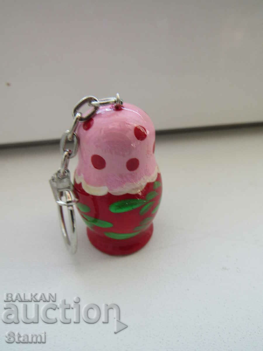 Аукцион Ключодържател-матрьошка от Русия Аукцион Ключодържател-матрьошка от Русия