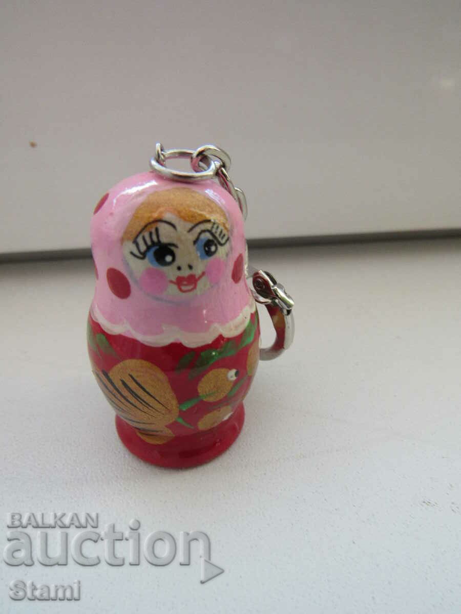 Ключодържател-матрьошка от Русия Ключодържател-матрьошка от Русия