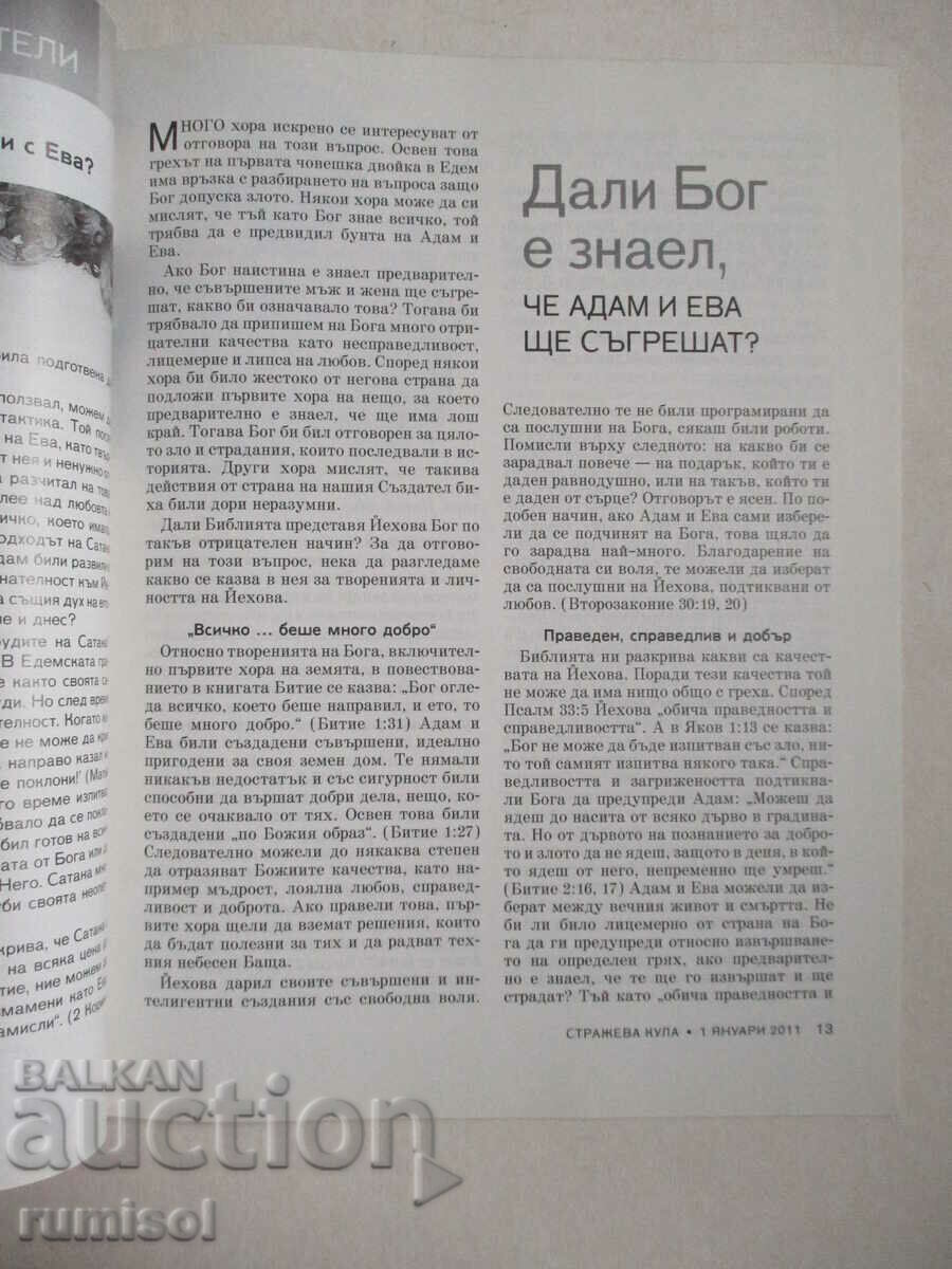 Auction Watchtower - January 1, 2011 Auction Watchtower - January 1, 2011