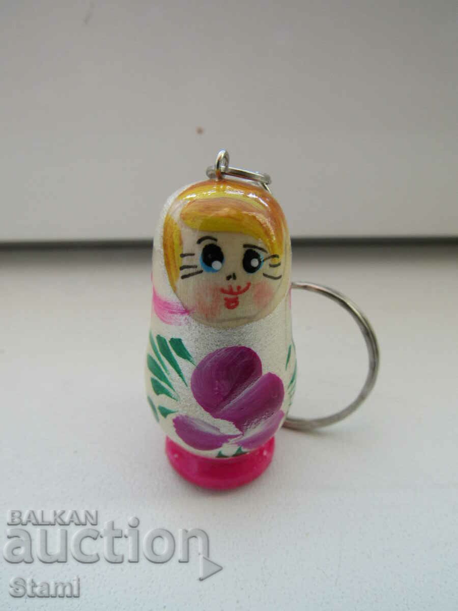 Matryoshka keychain from Russia Matryoshka keychain from Russia