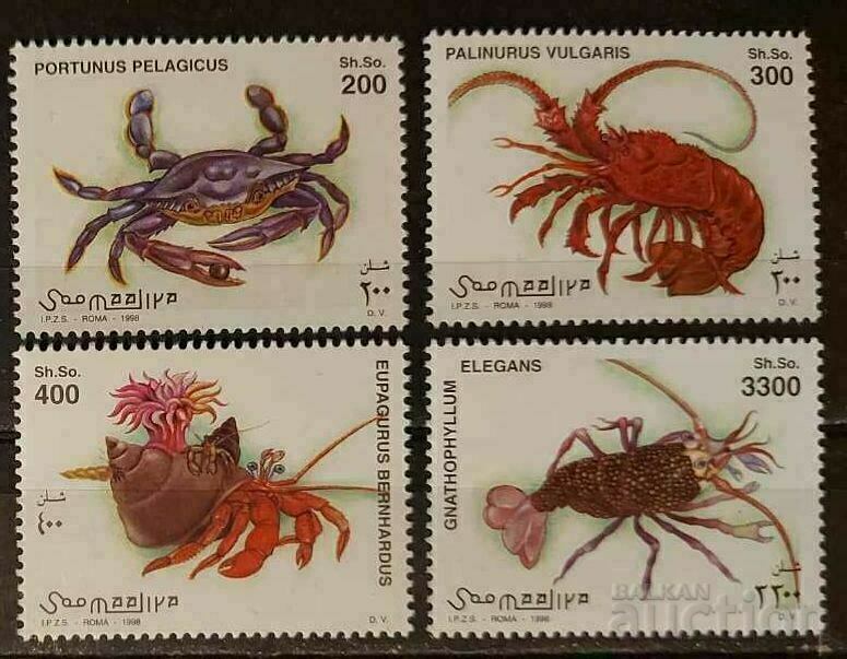 Somalia 1998 Fauna/Crustacea 10.25 € MNH Somalia 1998 Fauna/Crustacea 10.25 € MNH