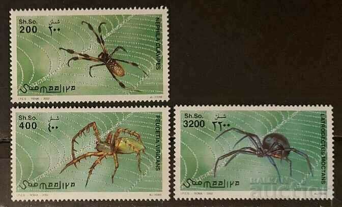 Somalia 2002 Fauna/Spiders €11.50 MNH Somalia 2002 Fauna/Spiders €11.50 MNH