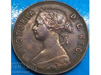 Newfoundland 1 cent 1894 Canada Victoria