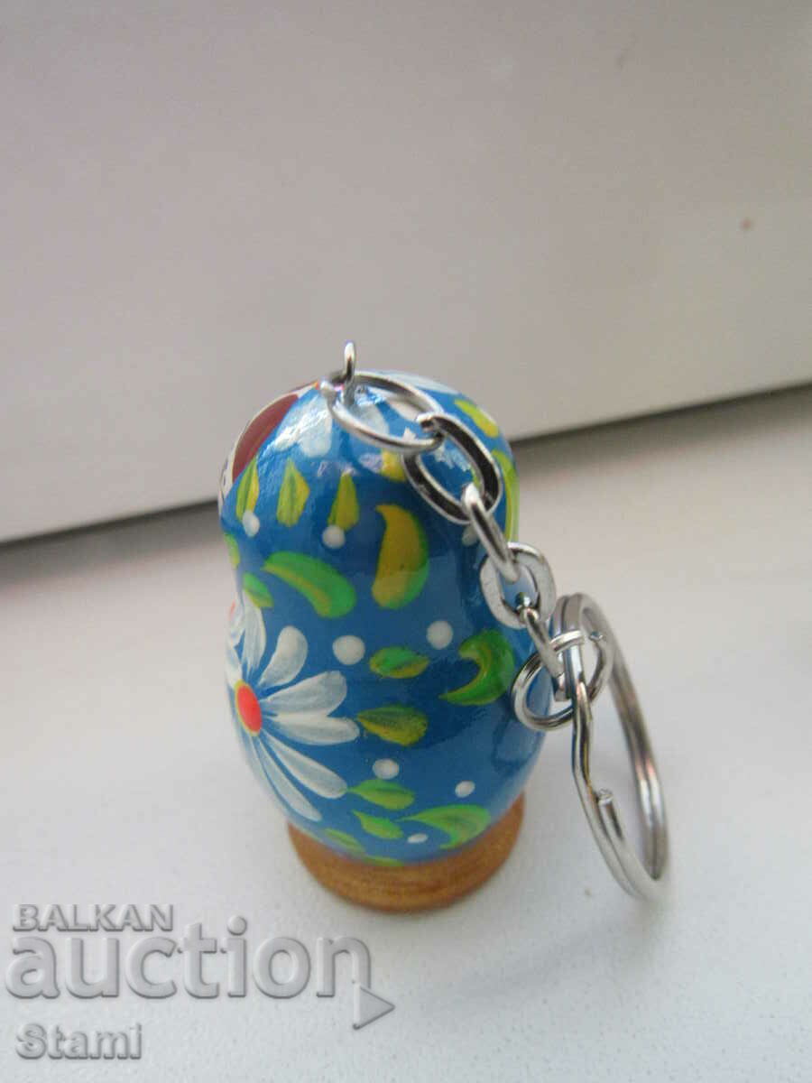 Auction Matryoshka keychain from Russia Auction Matryoshka keychain from Russia