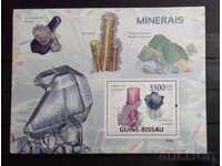 Guinea Bissau 2009 Nature/Minerals Block €12 MNH