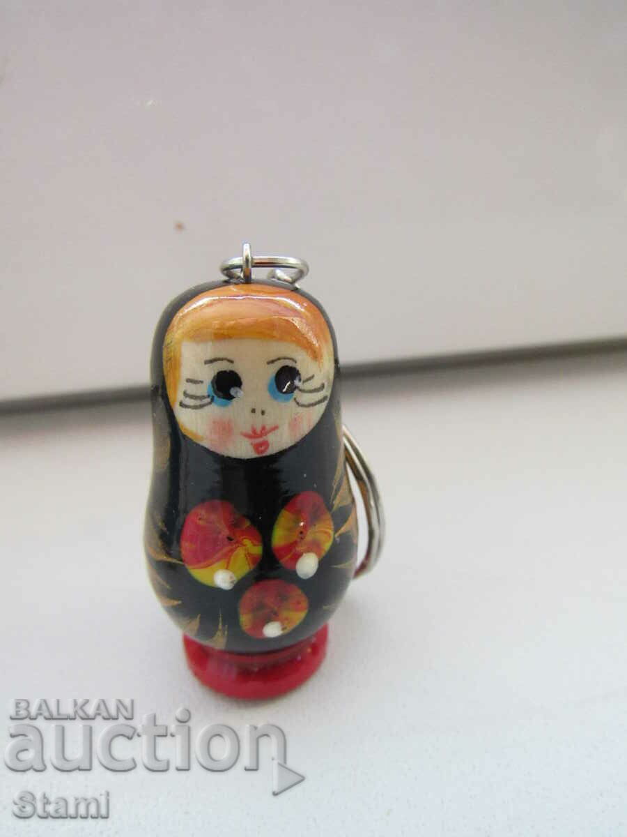 Matryoshka keychain from Russia Matryoshka keychain from Russia